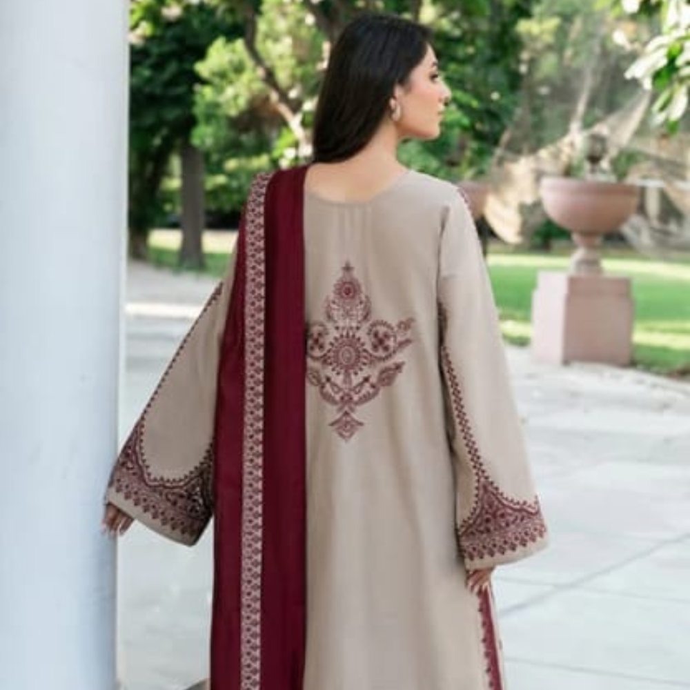 Embroidered Lawn Casual Suit