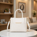 Minimal Leather Tote Bag