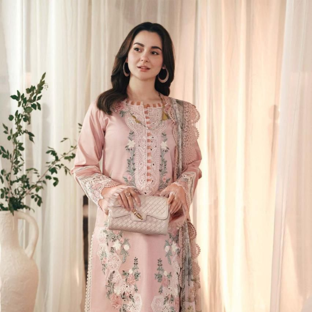 Embroidered Lawn Pastel Suit
